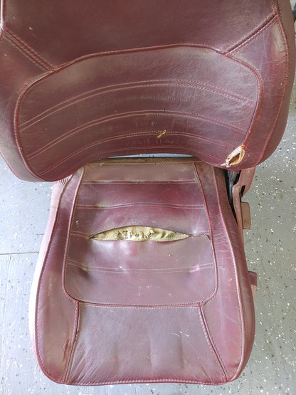 FB Front Left Seat (Red Leather) FB Mazda Rx7 FB3S FB PFS9