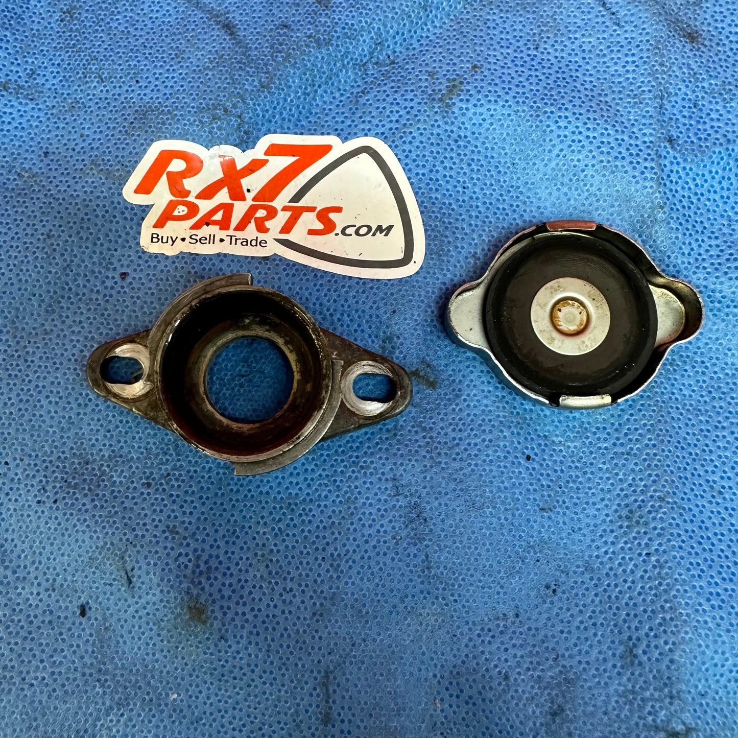 LHD, RHD OEM Coolant Water Fill Neck w cap  Mazda Rx7 FD3S FD S5B1755