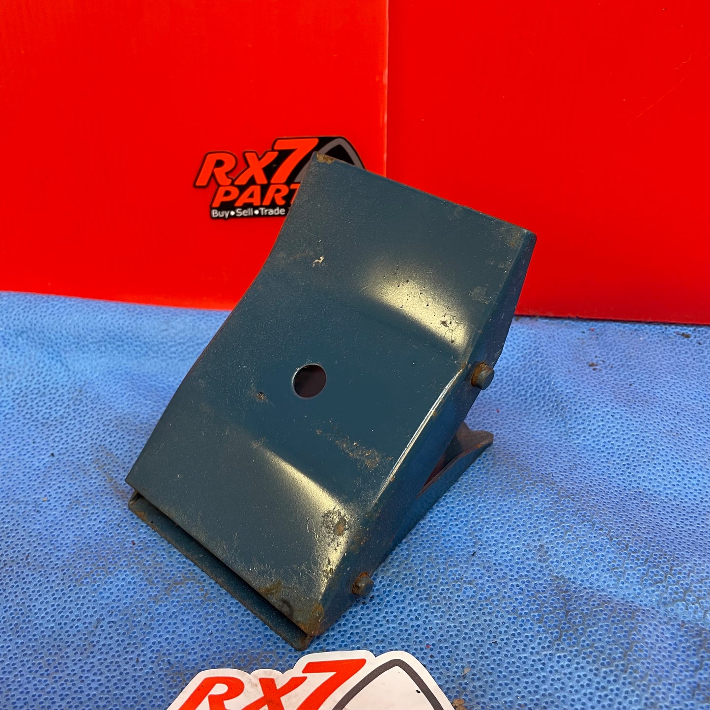 LHD, RHD Fd3s Mazda Wheel Chock OEM Blue  S4B15BWC