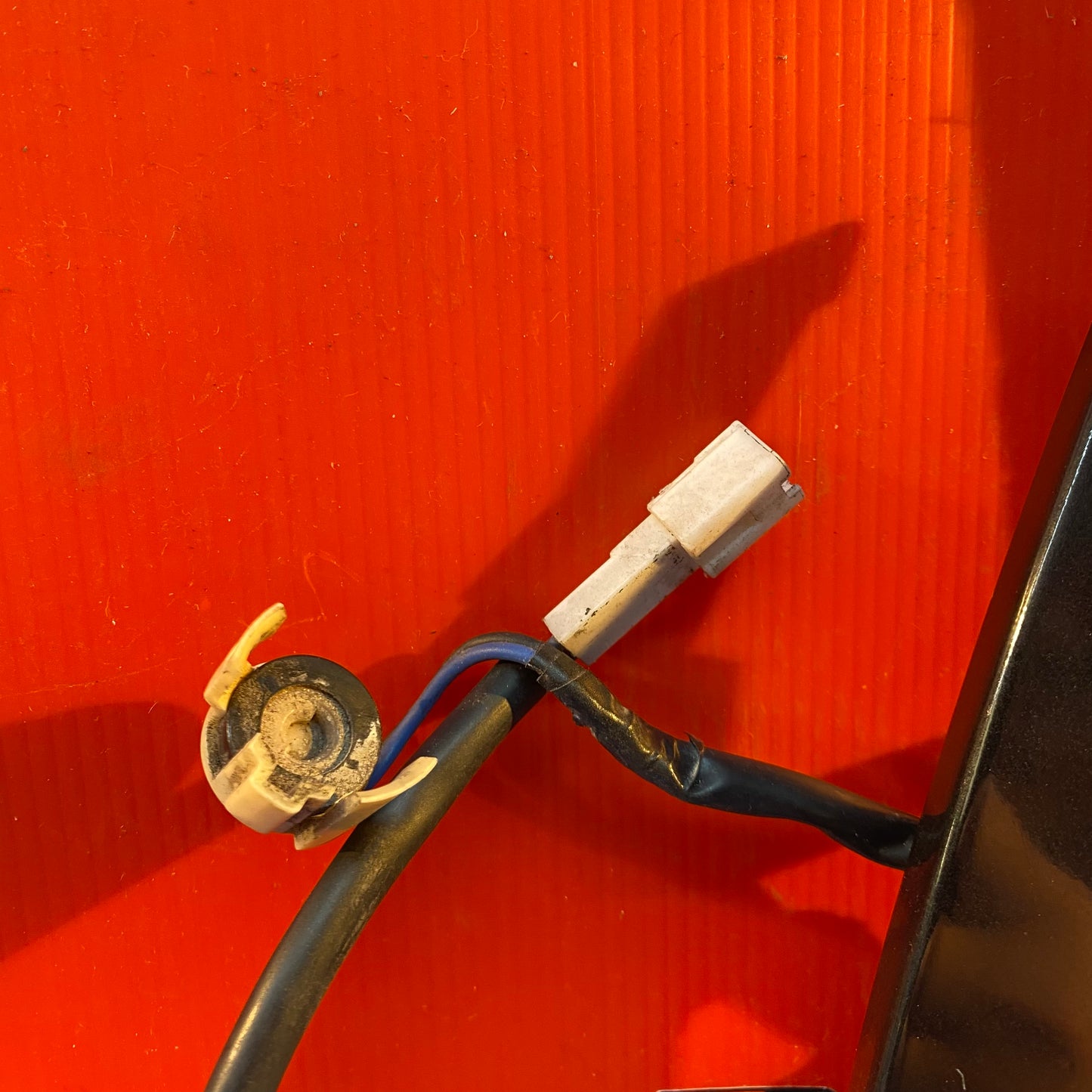 LHD Right Outer Door Handle/Latch with Key Harness (No LED on Harness) Mazda Rx7 FD3S FD S4B12RODHWH