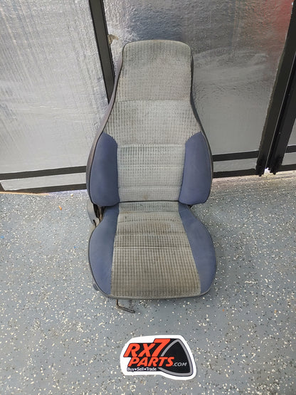 FC Front Right Seat (Blue/Grey) FC Mazda Rx7 FC3S FC PFS3