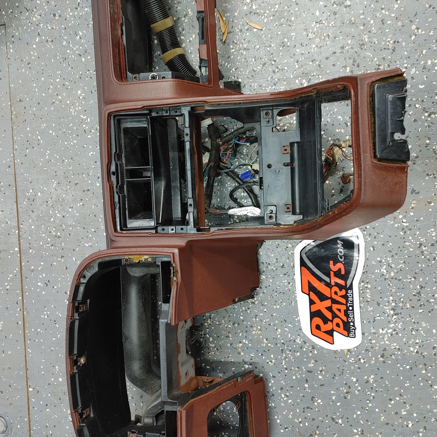 LHD RX7 FC Maroon Dashboard  FC Mazda Rx7 FC3S FC db/6