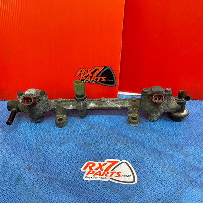 LHD, RHD Secondary OEM Fuel Rail with Injectors T Mazda Rx7 FD3S FD S5B69SFR