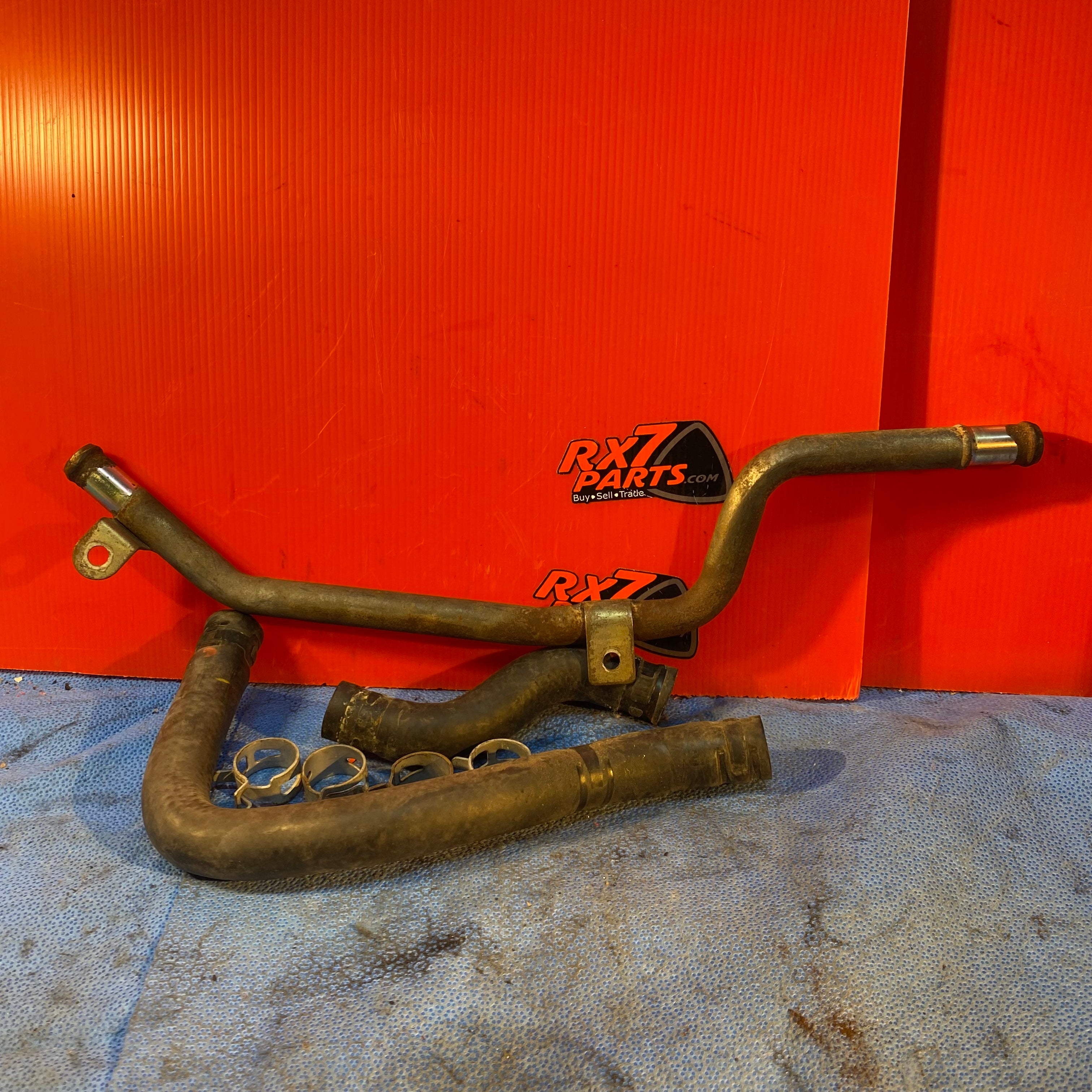 Lower LHD Heater Core Coolant Pipe Mazda Rx7 FD3S FD S7B2/8 – RX7Parts