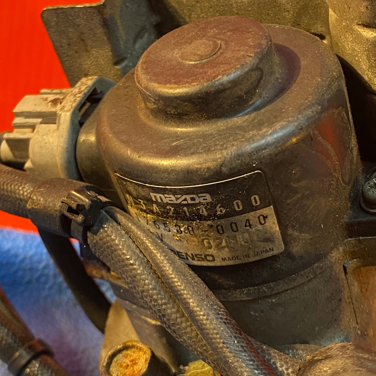 LHD, RHD Oil Meter Pump with Lines   Mazda Rx7 FD3S FD S6B10OIL
