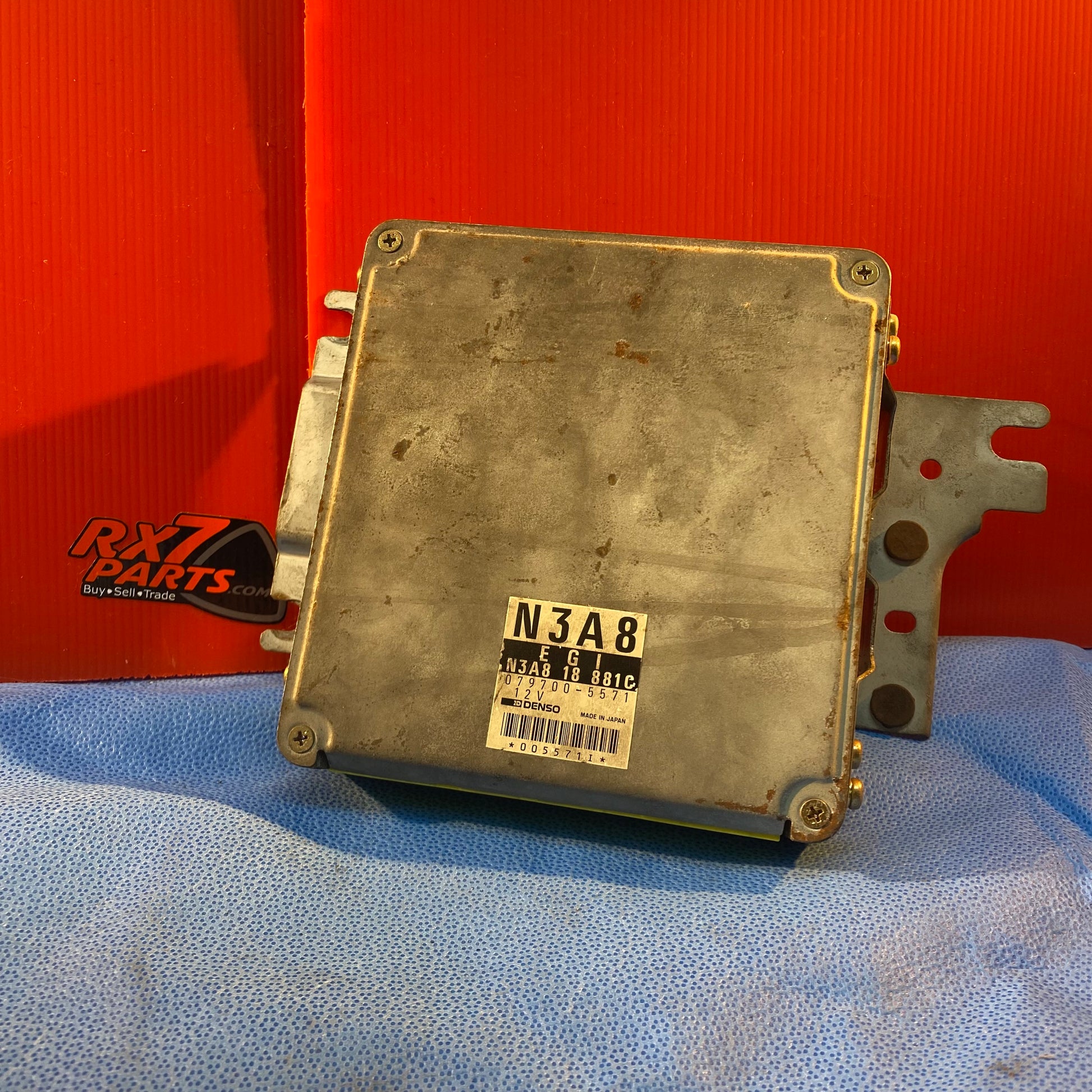 RHD Twin Turbo Engine AUTO ECU/Computer with Bracket : FD3S N3A8 18 88 ...