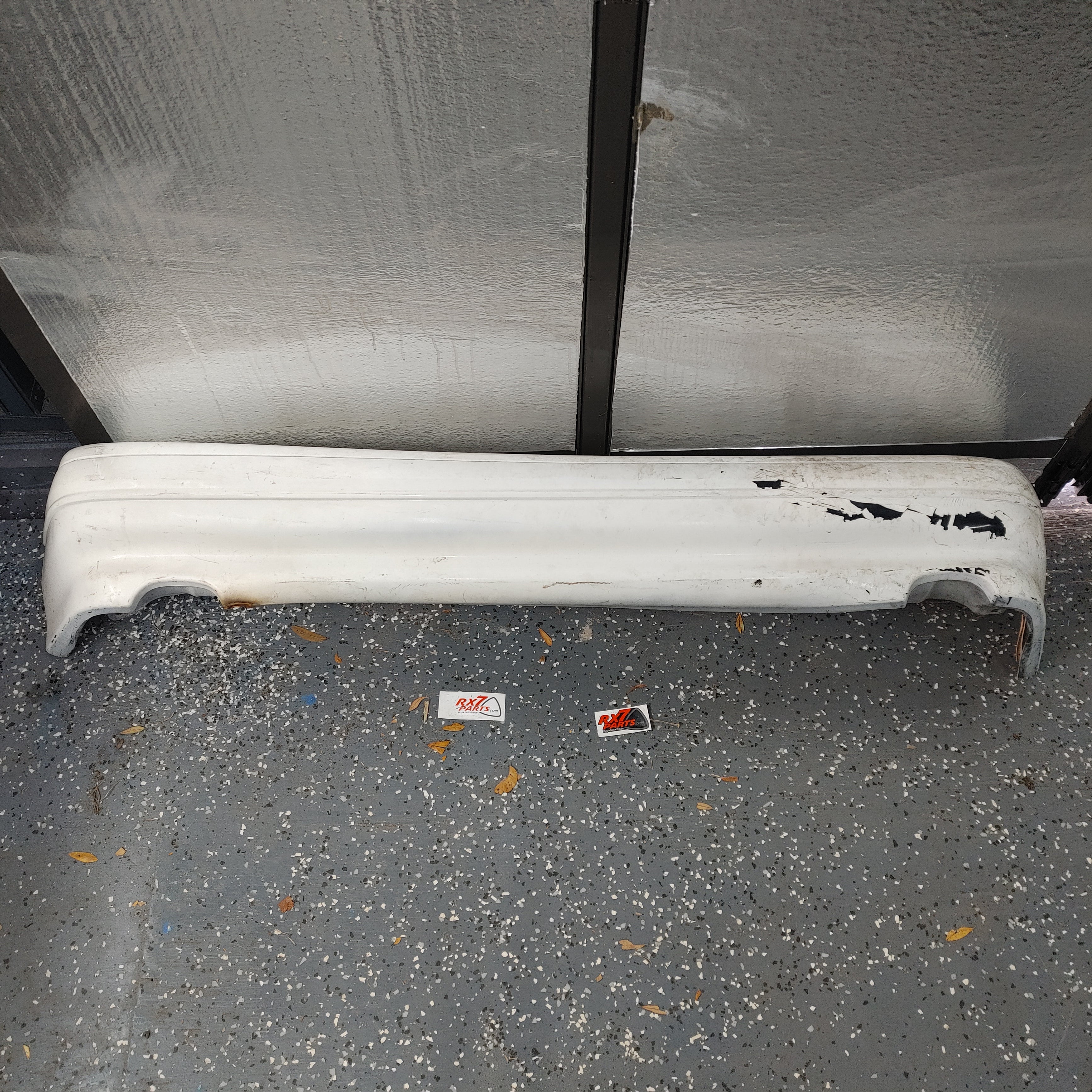 Fc Rx7 Rear Bumper LHD, RHD S5 White Rear Bumper S5 Mazda Rx7 FC3S FC PFRBS55 – RX7Parts