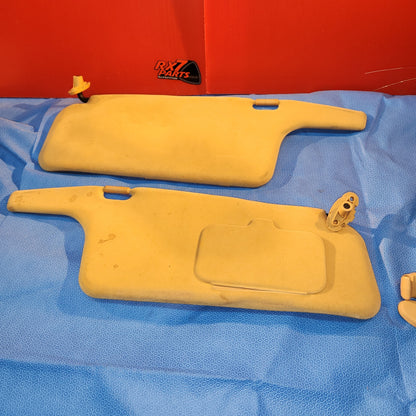 LHD Tan LHD Sun Visor Pair  Mazda Rx7 FD3S FD S4B1TSVP