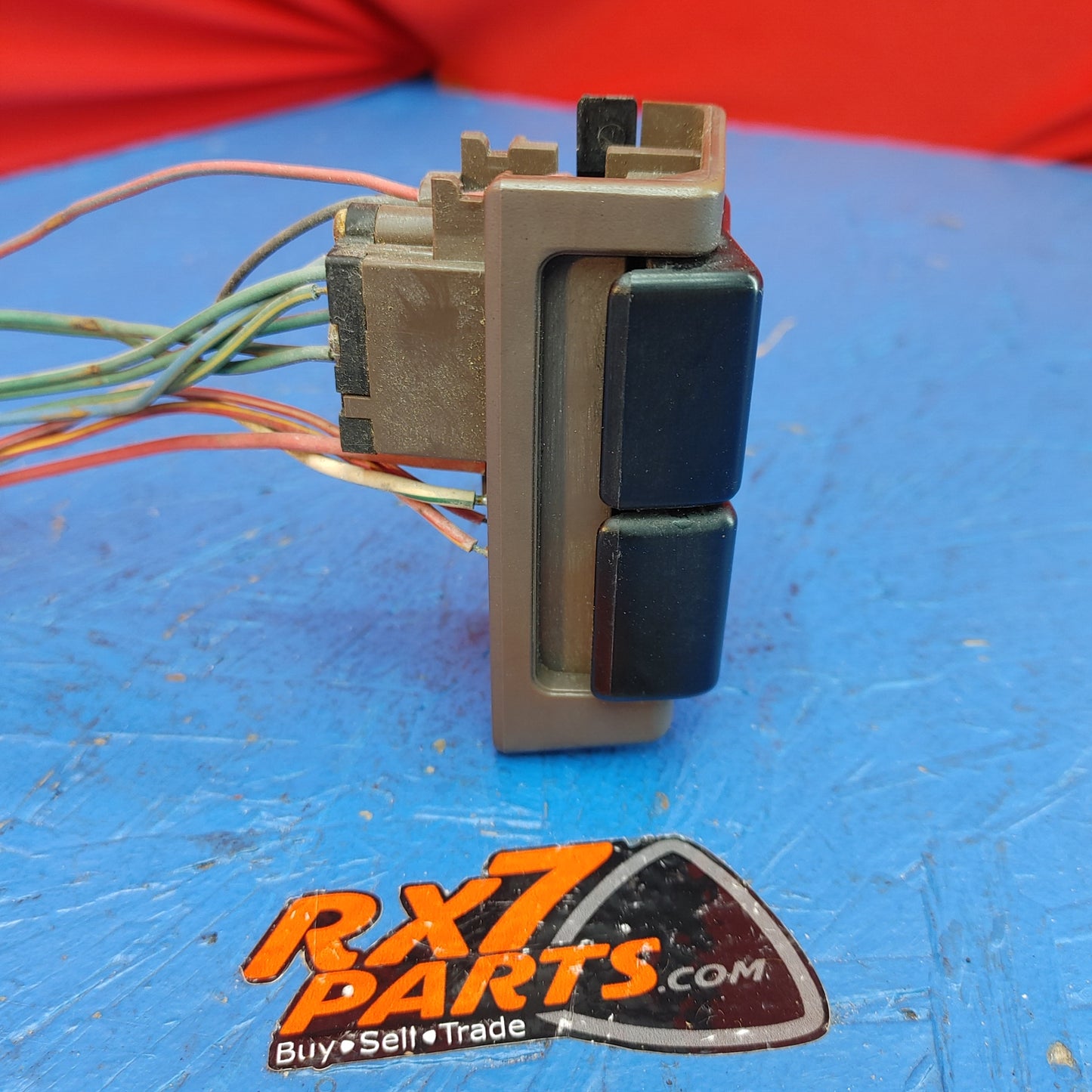 LHD OEM FB Mazda RX7 Headlight pop up / Hazard Switch FB Mazda Rx7 FB3S FB s6b28/6