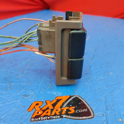 LHD OEM FB Mazda RX7 Headlight pop up / Hazard Switch FB Mazda Rx7 FB3S FB s6b28/6
