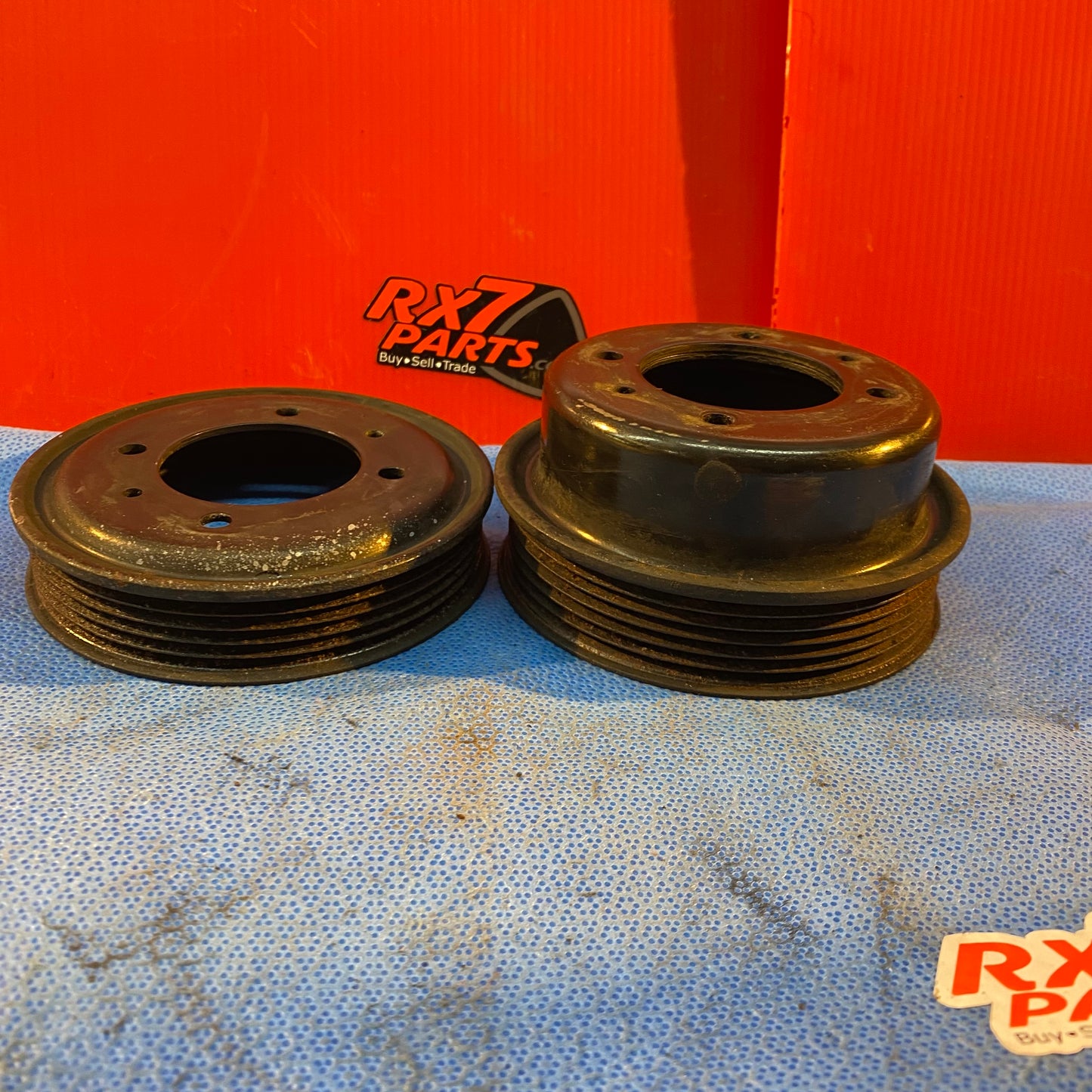 LHD, RHD 13B Crank Pulley Harmonic Balancer Set  Mazda Rx7 FD3S FD S5B4CPHB