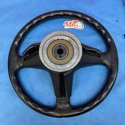 LHD, RHD OEM Genuine MOMO Steering Wheel JDM  Mazda Rx7 FD3S FD S4B7MOMO - RX7Parts