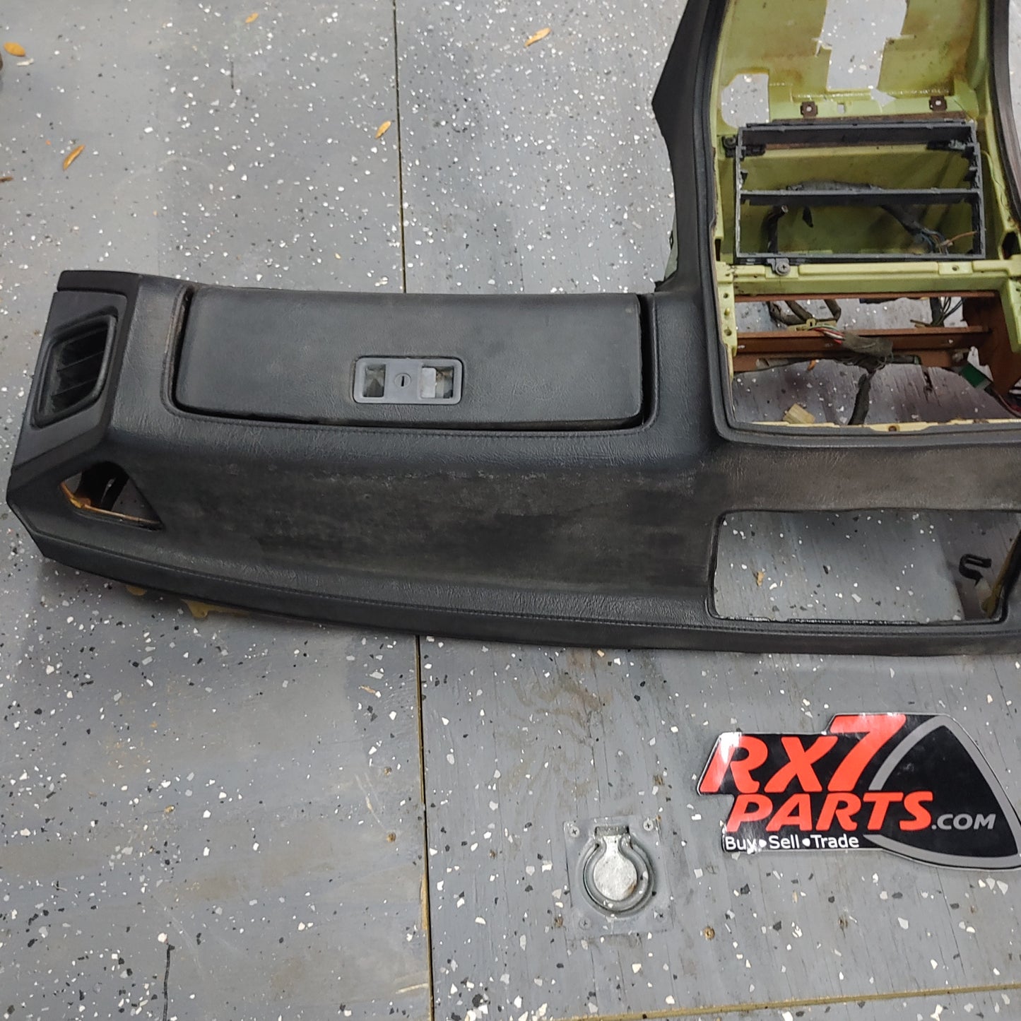 FC Black Dashboard  FC Mazda Rx7 FC3S FC PDB/3
