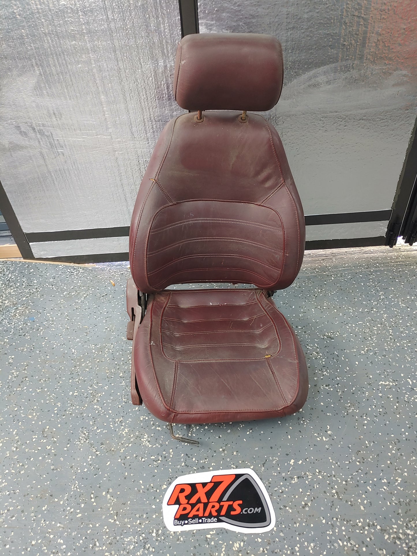 FB Front Right Seat (Red Leather) FB Mazda Rx7 FB3S FB PFS7