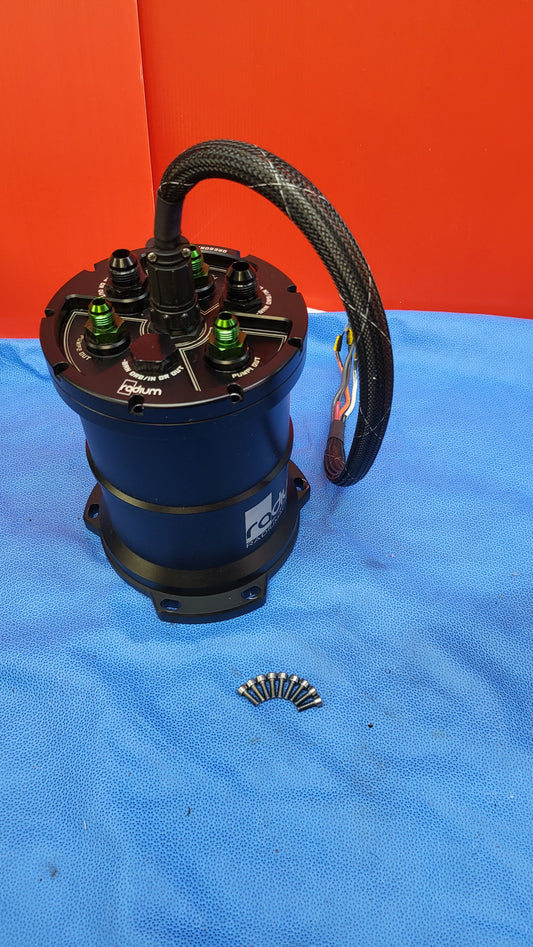Radium MULTI-PUMP FUEL SURGE TANK, DUAL PUMPS INCLUDED Mazda Rx7 FD3S FD - RX7Parts