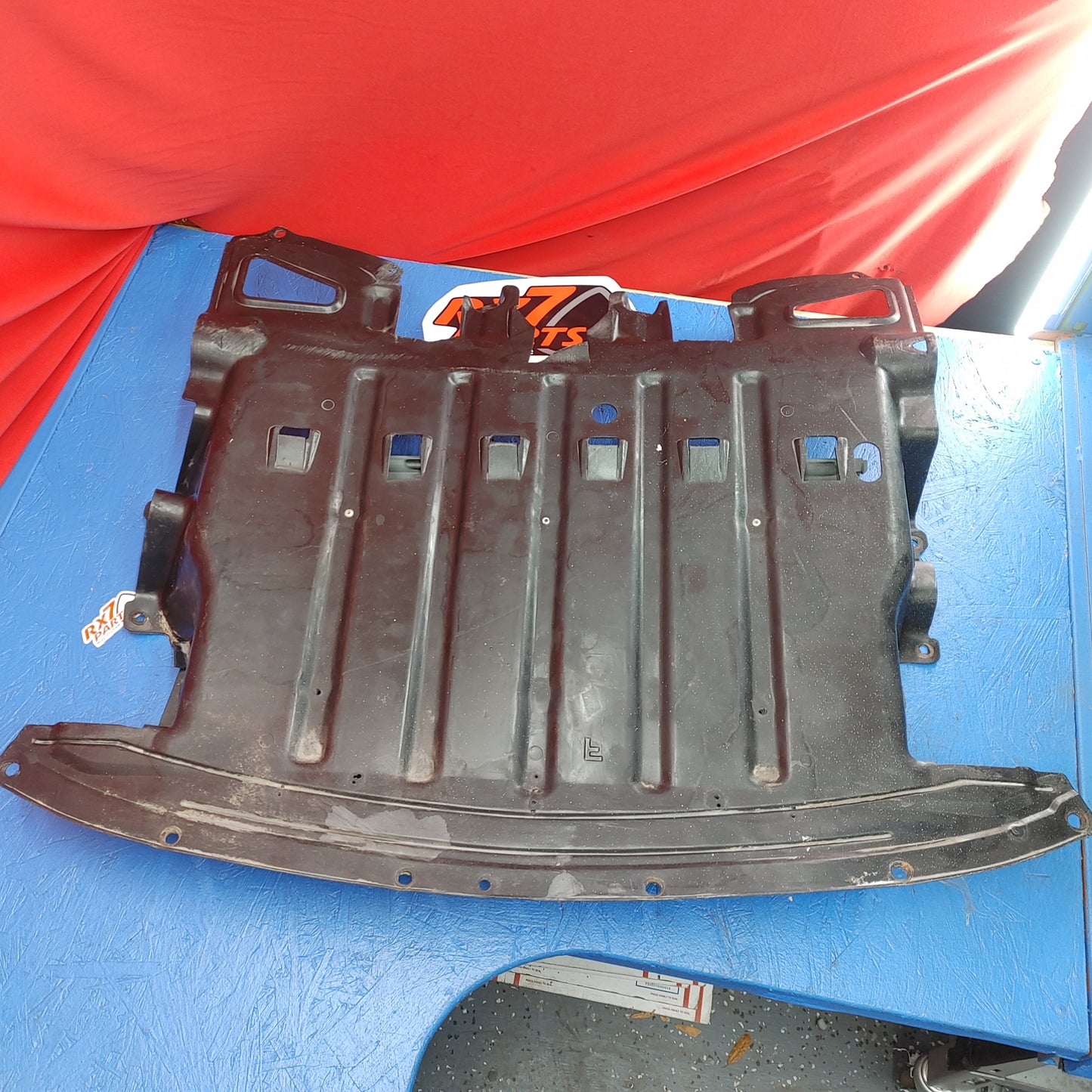 Front Lower Tray With LH RH Air Brake Ducts FD01-56-1B0C / FD03-43-64XE  RX7 FD FD3S 93 - 02 Mazda s4b0/45