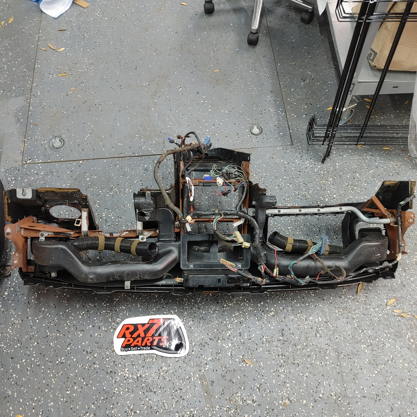 LHD RX7 FC Maroon Dashboard  FC Mazda Rx7 FC3S FC db/6