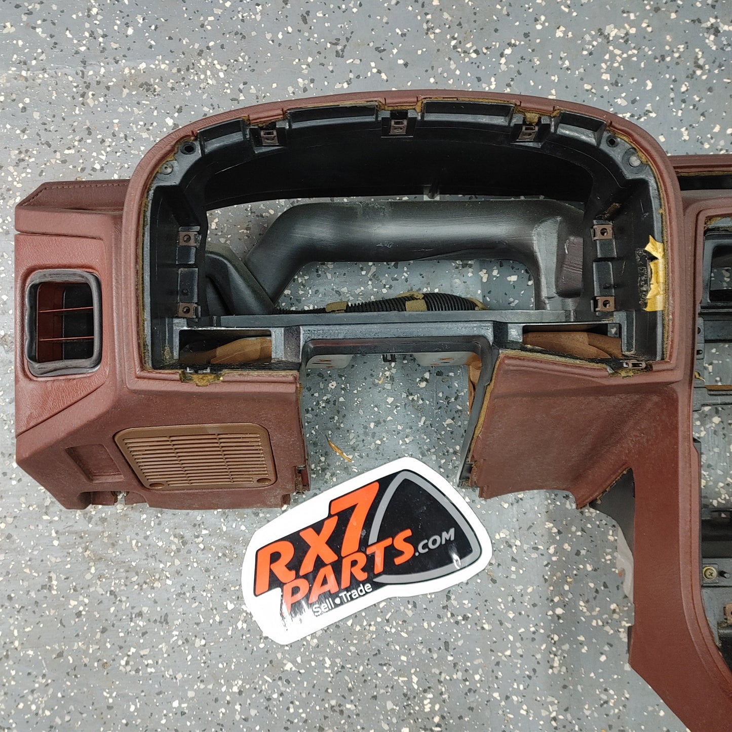 LHD RX7 FC Maroon Dashboard  FC Mazda Rx7 FC3S FC DB/4