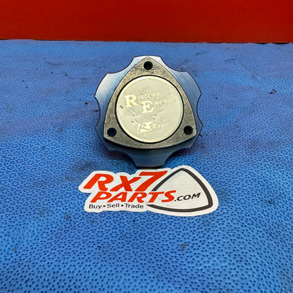 LHD, RHD R Magic Racing Energy Vintage Oil Cap Aluminum Blue   S5B171