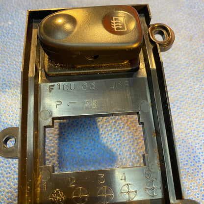 RHD Center Console Switch Bracket with Defrost Switch and Blank F100:66:468 Mazda Rx7 FD3S FD S5B11/2