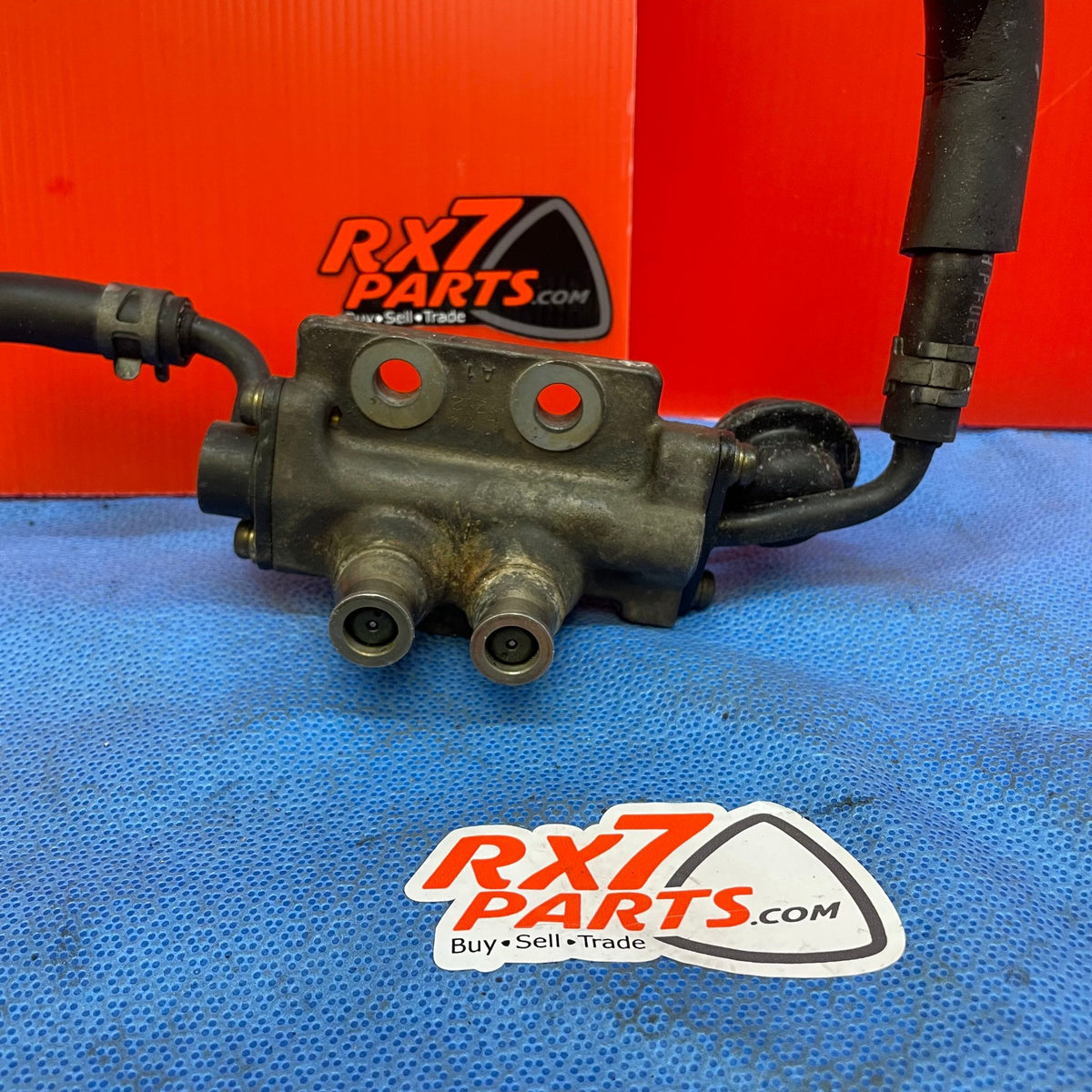 Rx7 Radium Rail LHD, RHD OEM Primary Fuel Injector Rail Mazda Rx7 FD3S FD S5B3PFR ...