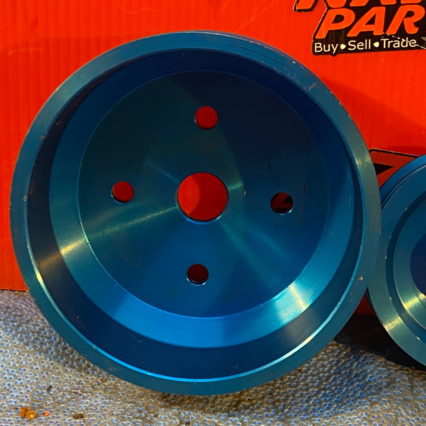 LHD, RHD Aftermarket Aluminum Waterpump and Alternator Pulley Greddy Possible Mazda Rx7 FD3S FD S6B20/7