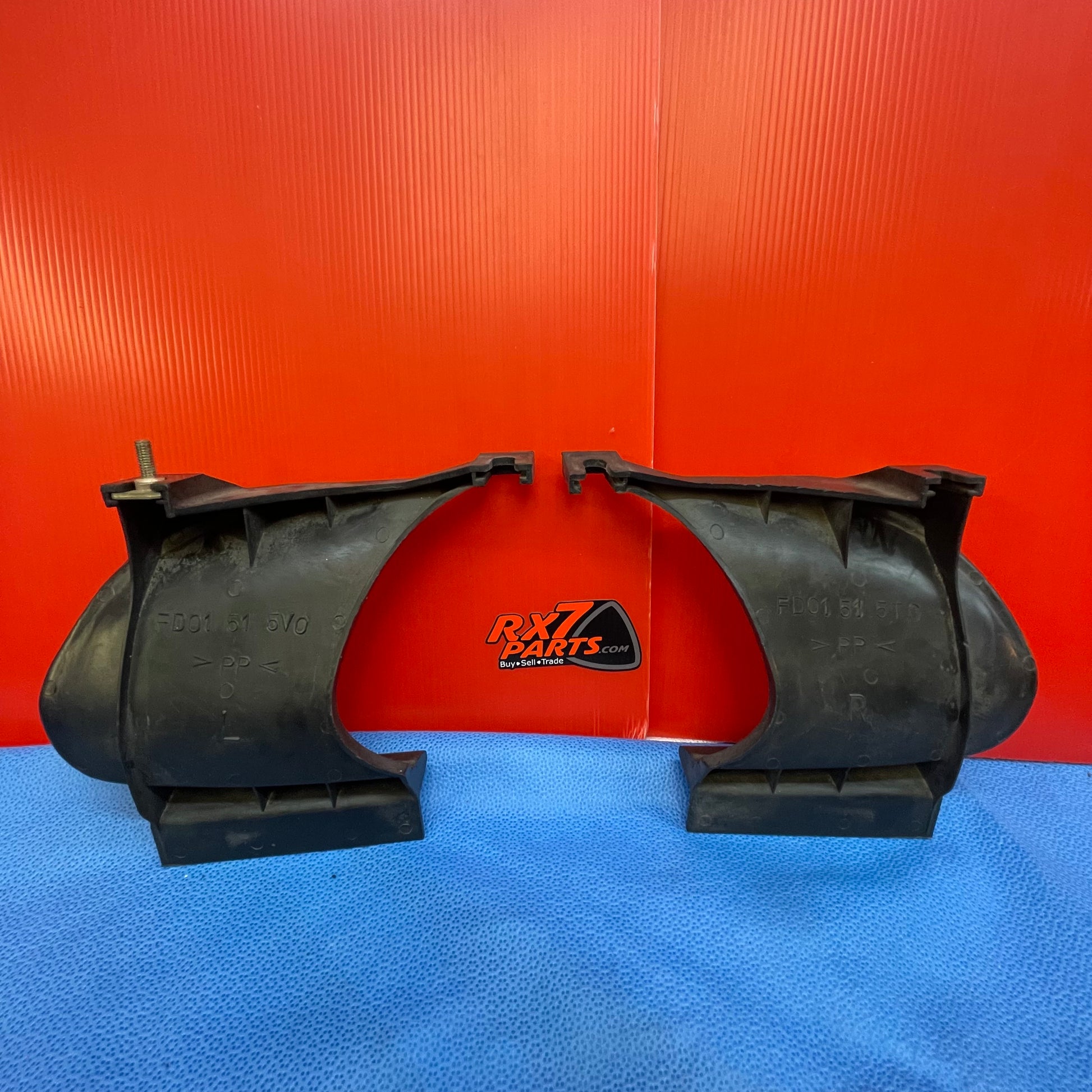 LHD, RHD OEM Fog Light Blank Trim Pair Mazda Rx7 FD3S FD S4B8FLBC - RX7Parts