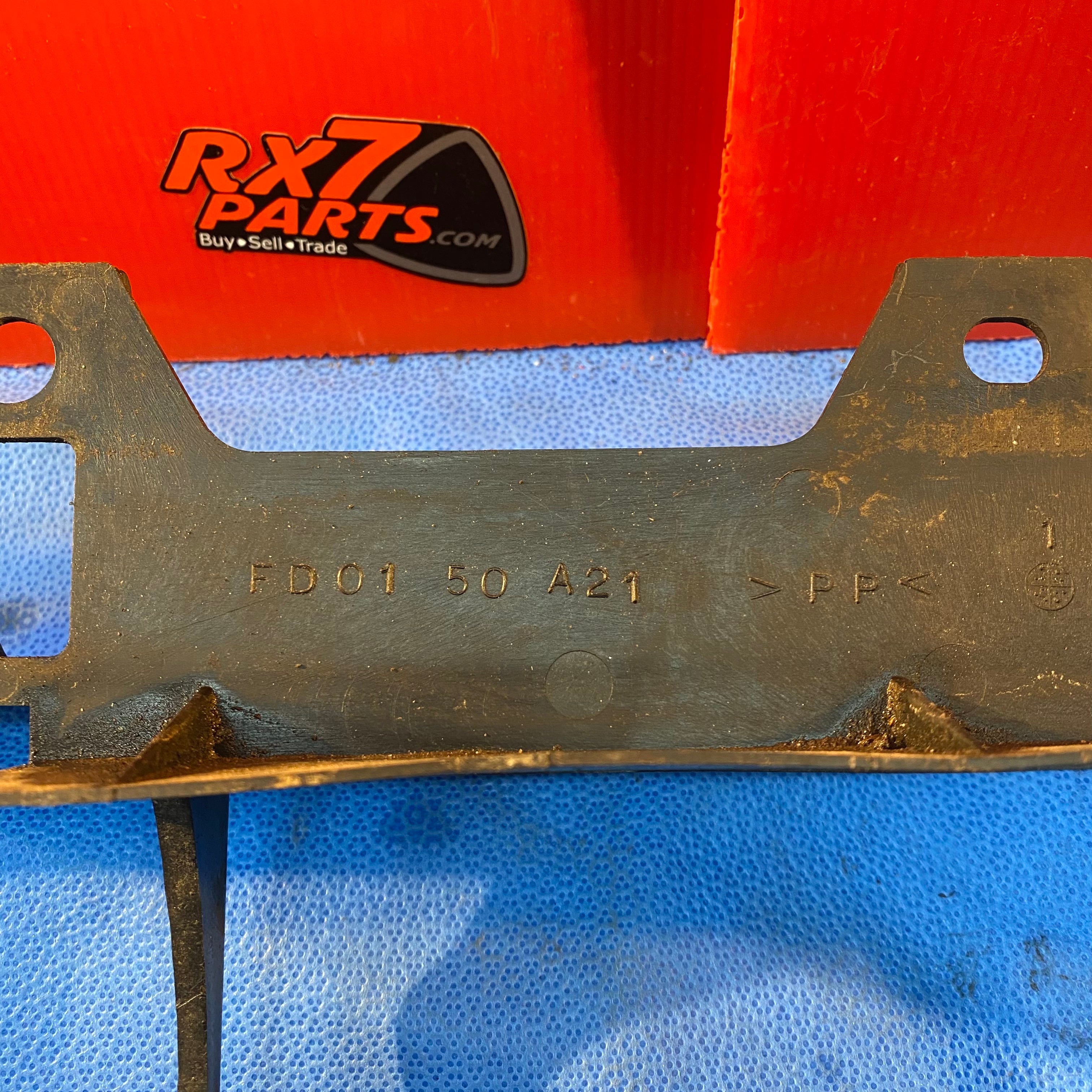 LHD, RHD Front Bumper Air Diverter Broken FD01 50 A21 Mazda Rx7 FD3S F ...