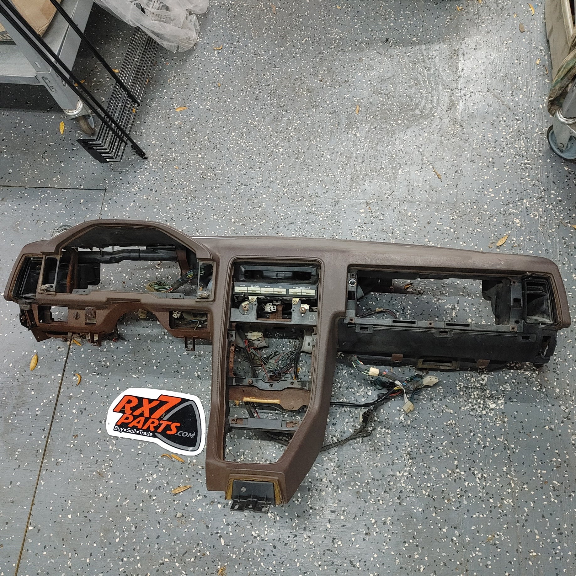 LHD RX7 FB Brown Dashboard FB Mazda Rx7 FB3S FB DB/9 – RX7Parts