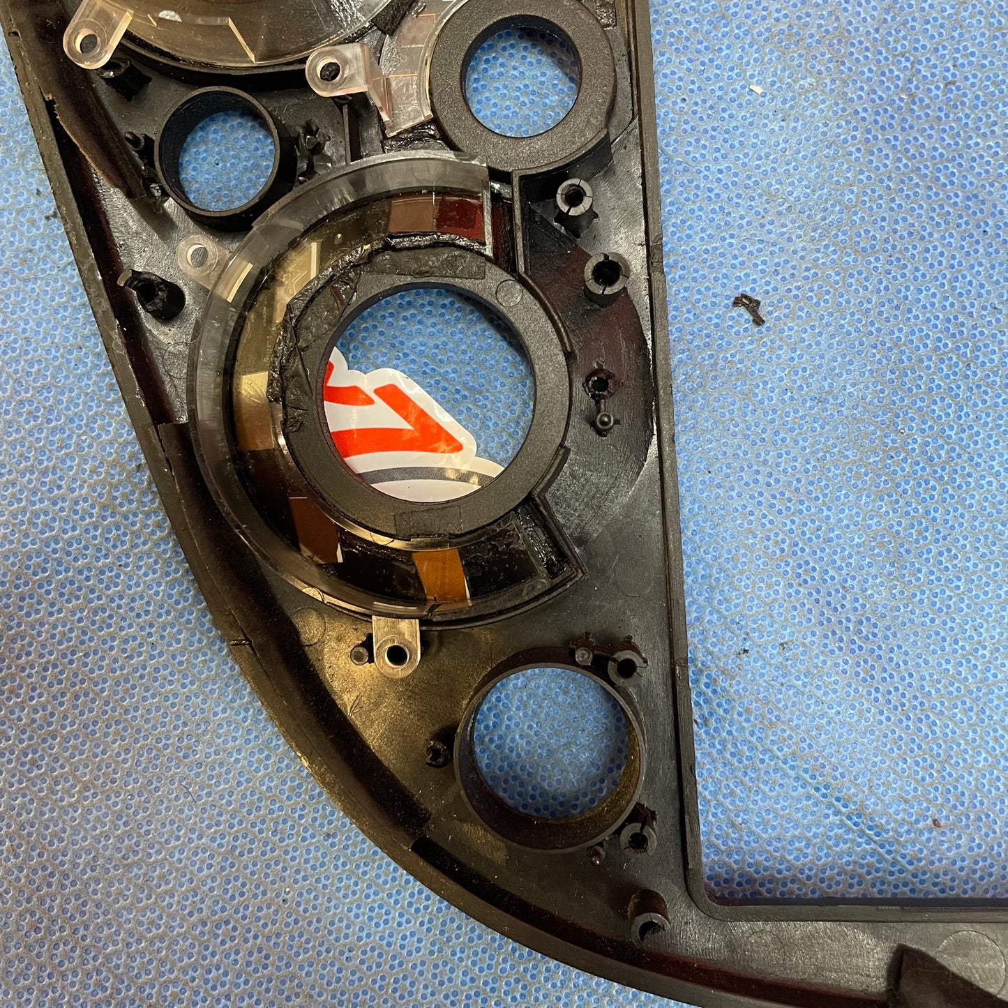 LHD OEM Genuine Air Conditioner Switch Control Center Dash Panel Mazda Rx7 FD3S FD S4B15ACC