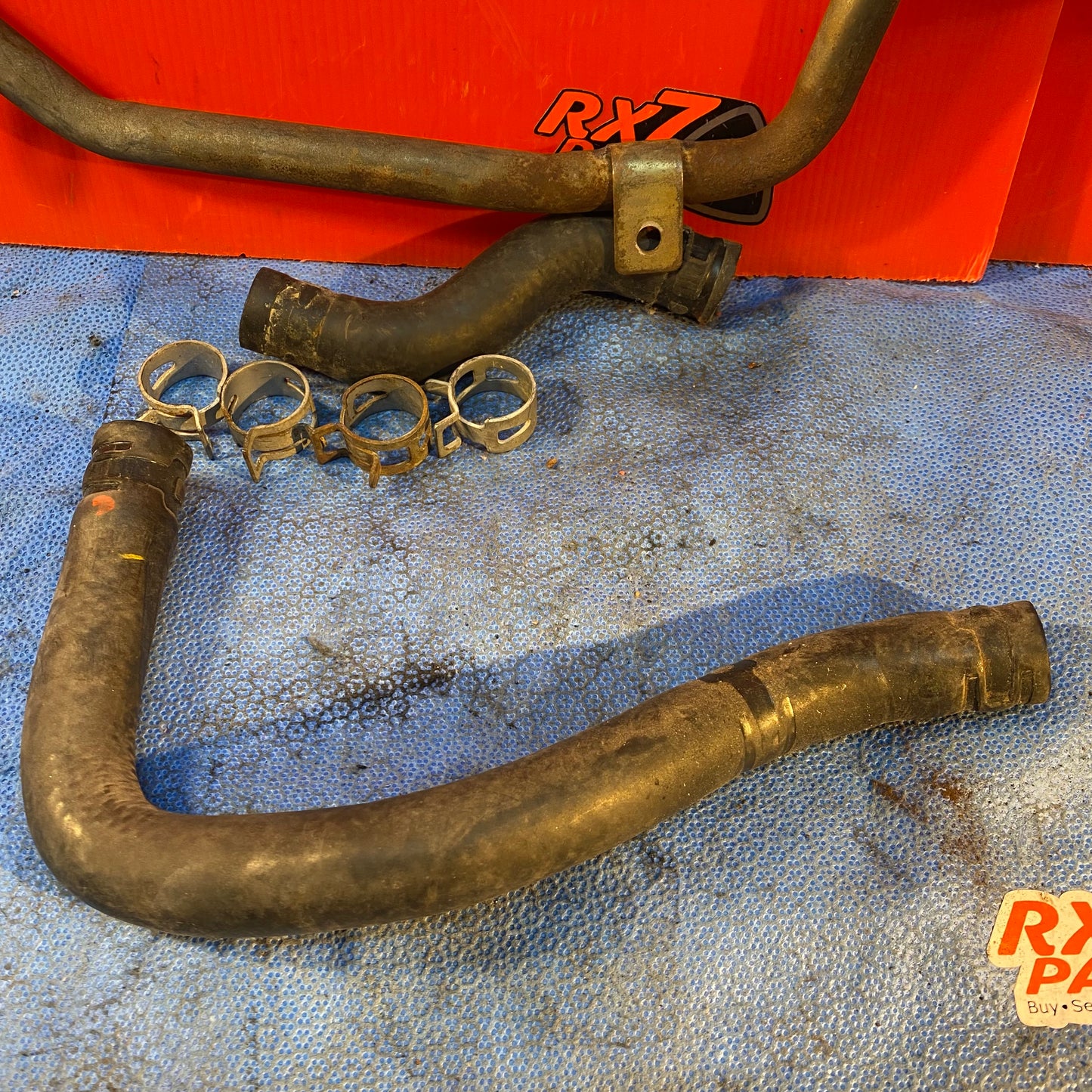 Lower LHD Heater Core Coolant Pipe   Mazda Rx7 FD3S FD S7B2/8