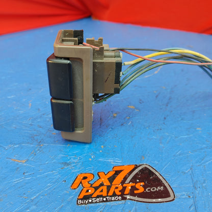 LHD OEM FB Mazda RX7 Rear Defroster & Wiper Switch FB Mazda Rx7 FB3S FB S6B28/7