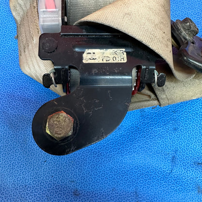 LHD OEM Right Side Tan Seat Belt  Mazda Rx7 FD3S FD S5B14 RTSB