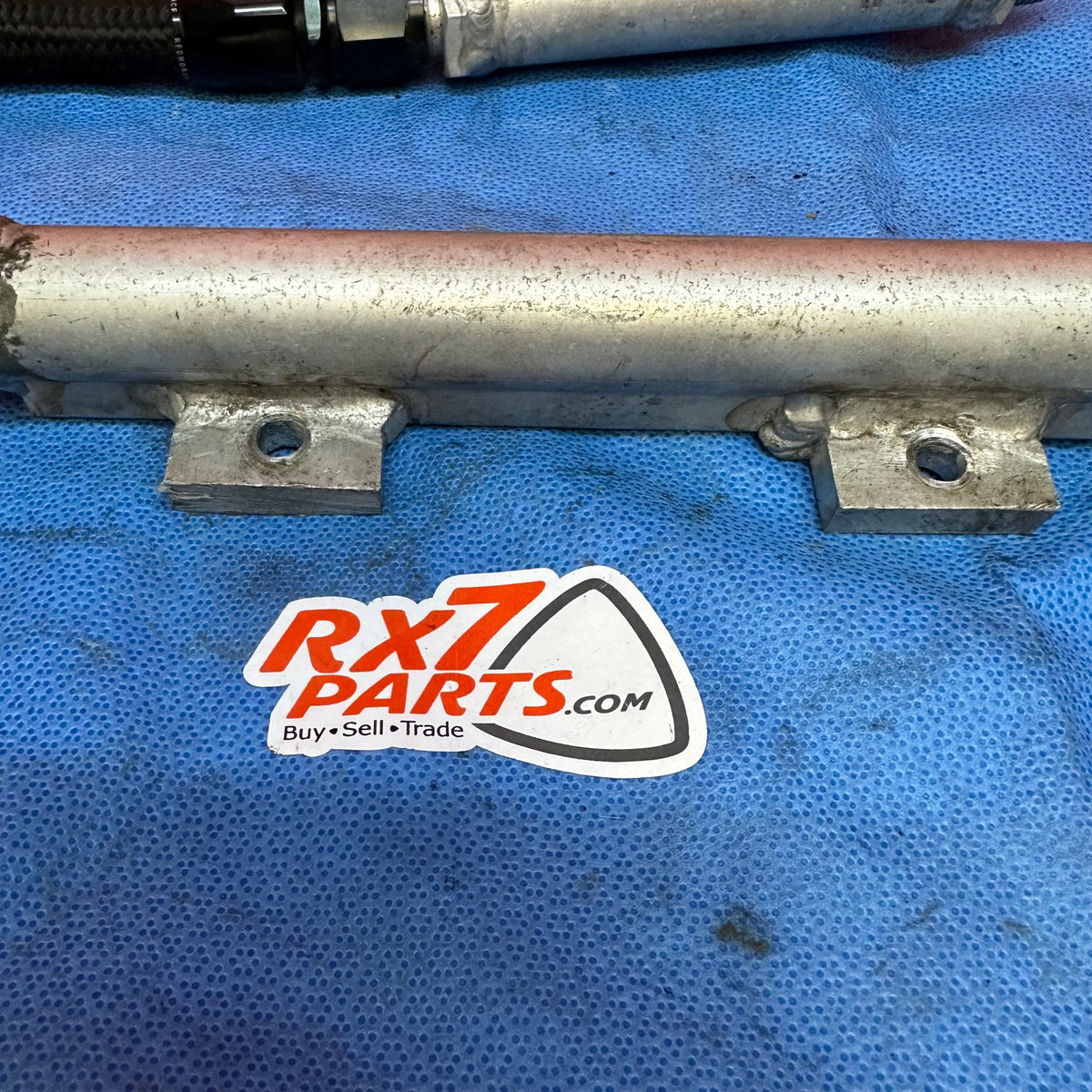Rx7 Radium Rail LHD, RHD Custom 13B Rotary Fuel Rail with 8AN adapters and line Mazda ...