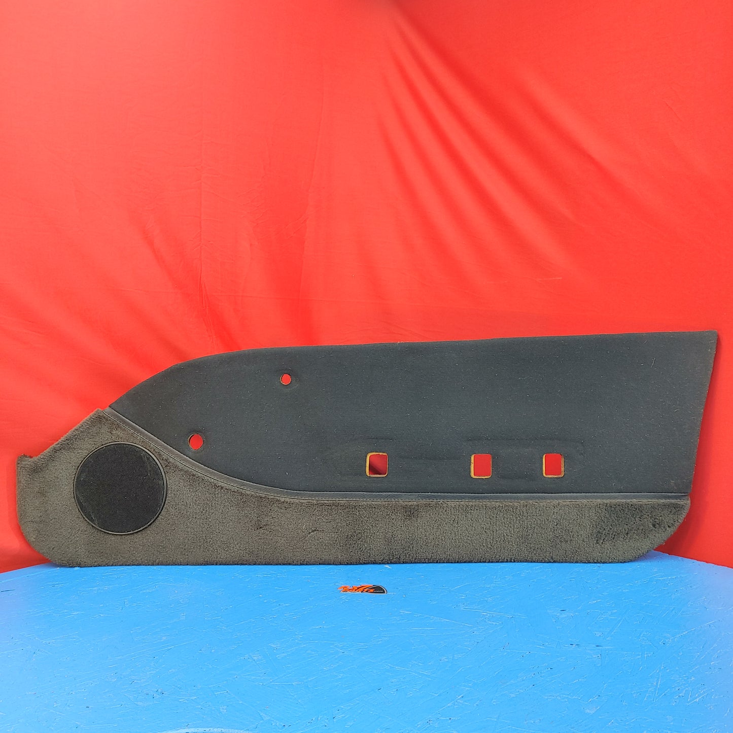 Black Grey Gray Cloth Lower Door Card with Speaker Grill  Mazda Rx7 FC3S FC S4B0FC3S2