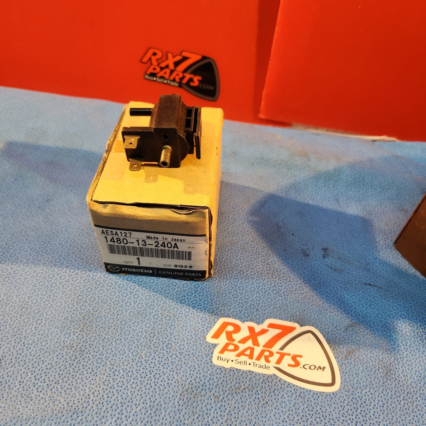 LHD, RHD OEM Hitachi Aesa127:10 Vacuum Solenoid Valve 1480:13:240A Mazda Rx7 FD3S FD S4b12VS
