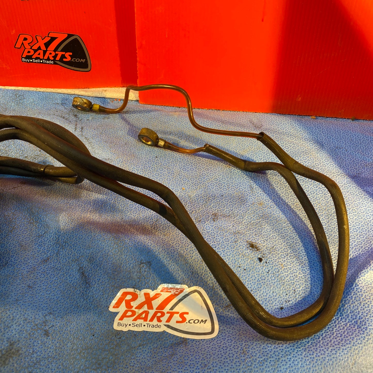 LHD, RHD Oil Meter Pump with Lines   Mazda Rx7 FD3S FD S6B10OIL
