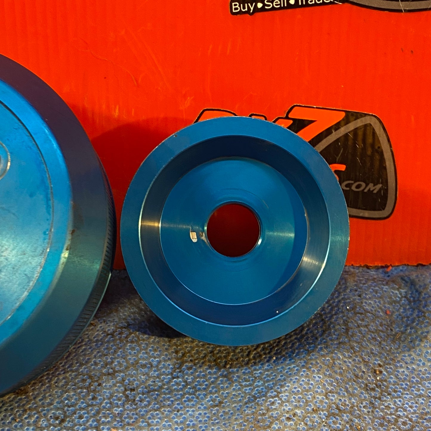 LHD, RHD Aftermarket Aluminum Waterpump and Alternator Pulley Greddy Possible Mazda Rx7 FD3S FD S6B20/7