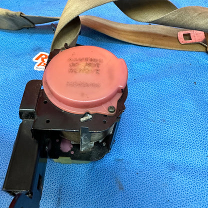 LHD OEM Tan Left Front Seatbelt  Mazda Rx7 FD3S FD S5B14 LTSB