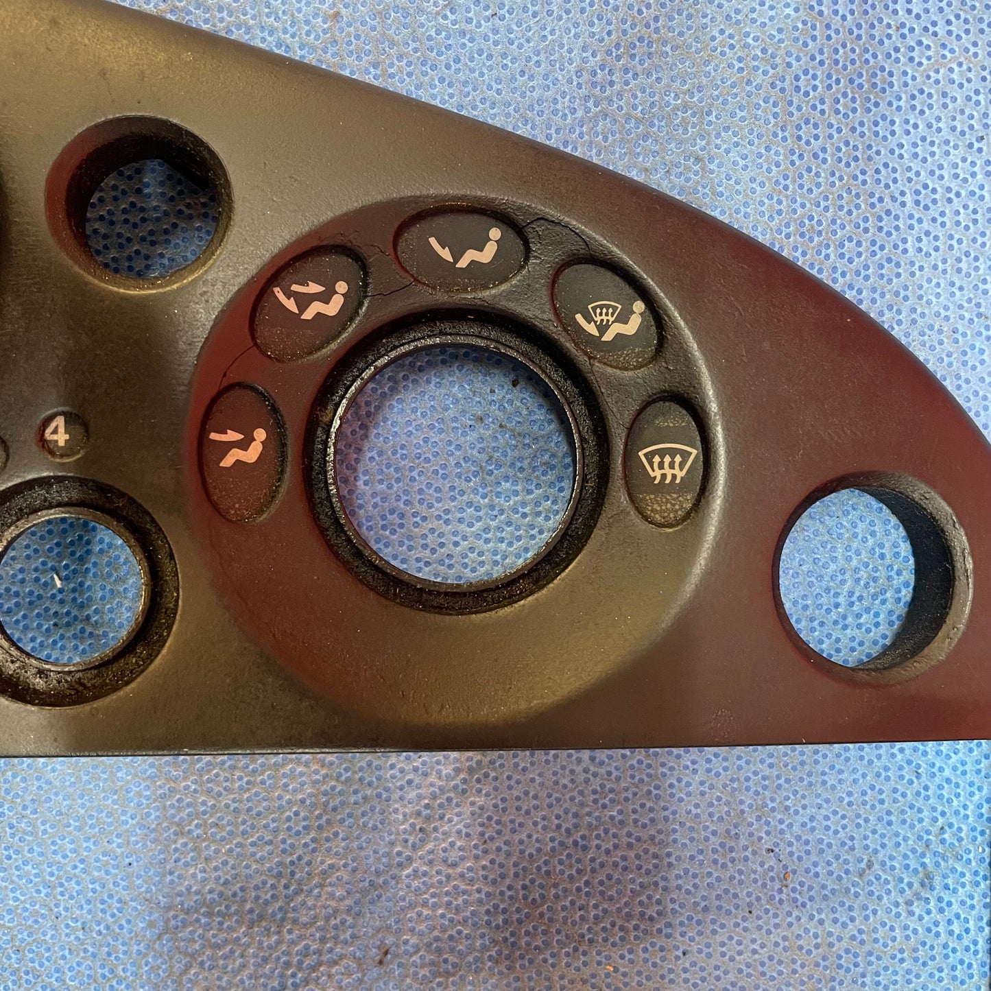 LHD OEM Genuine Air Conditioner Switch Control Center Dash Panel Mazda Rx7 FD3S FD S4B15ACC