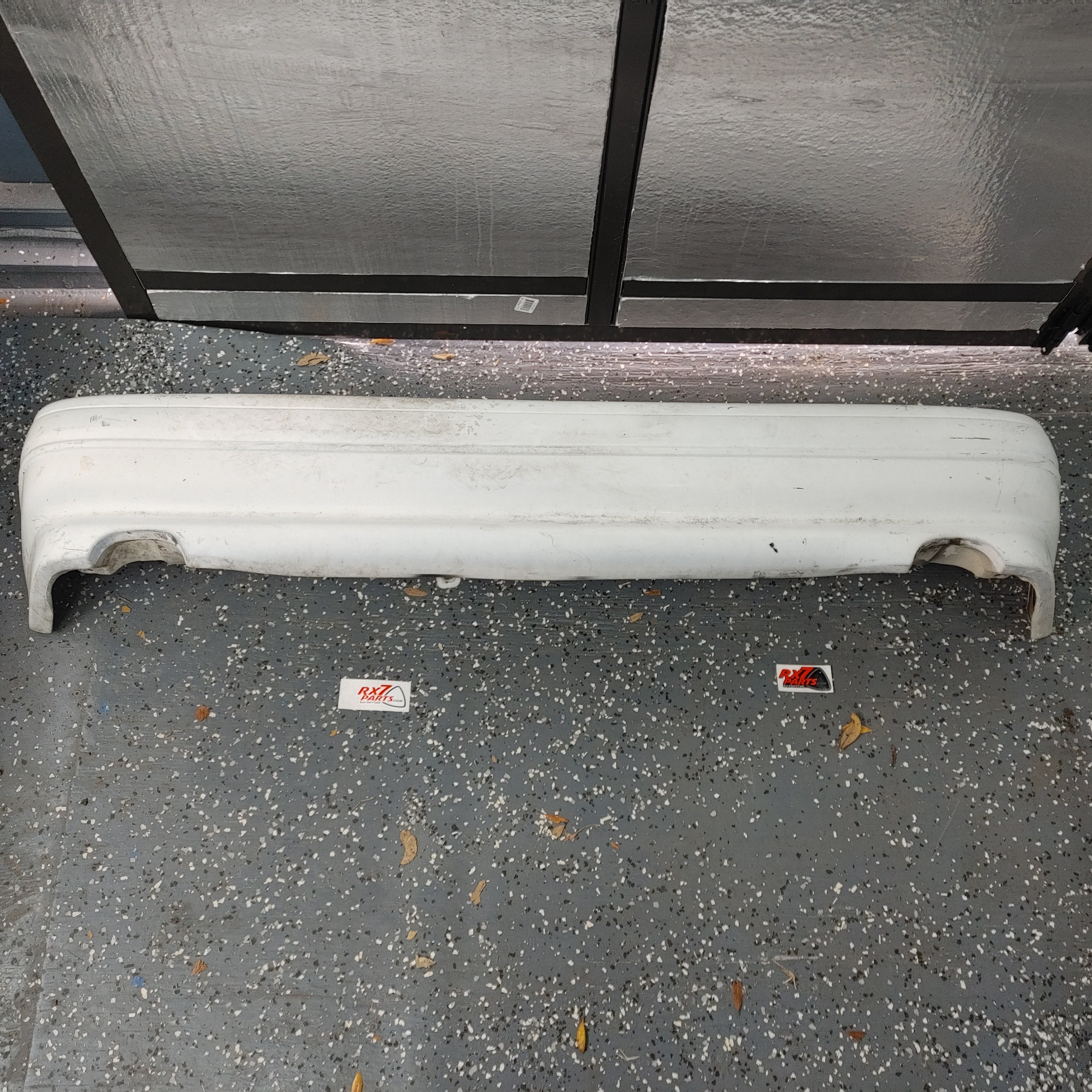 Fc Rx7 Rear Bumper LHD, RHD S5 White Rear Bumper S5 Mazda Rx7 FC3S FC PFRBS57 – RX7Parts