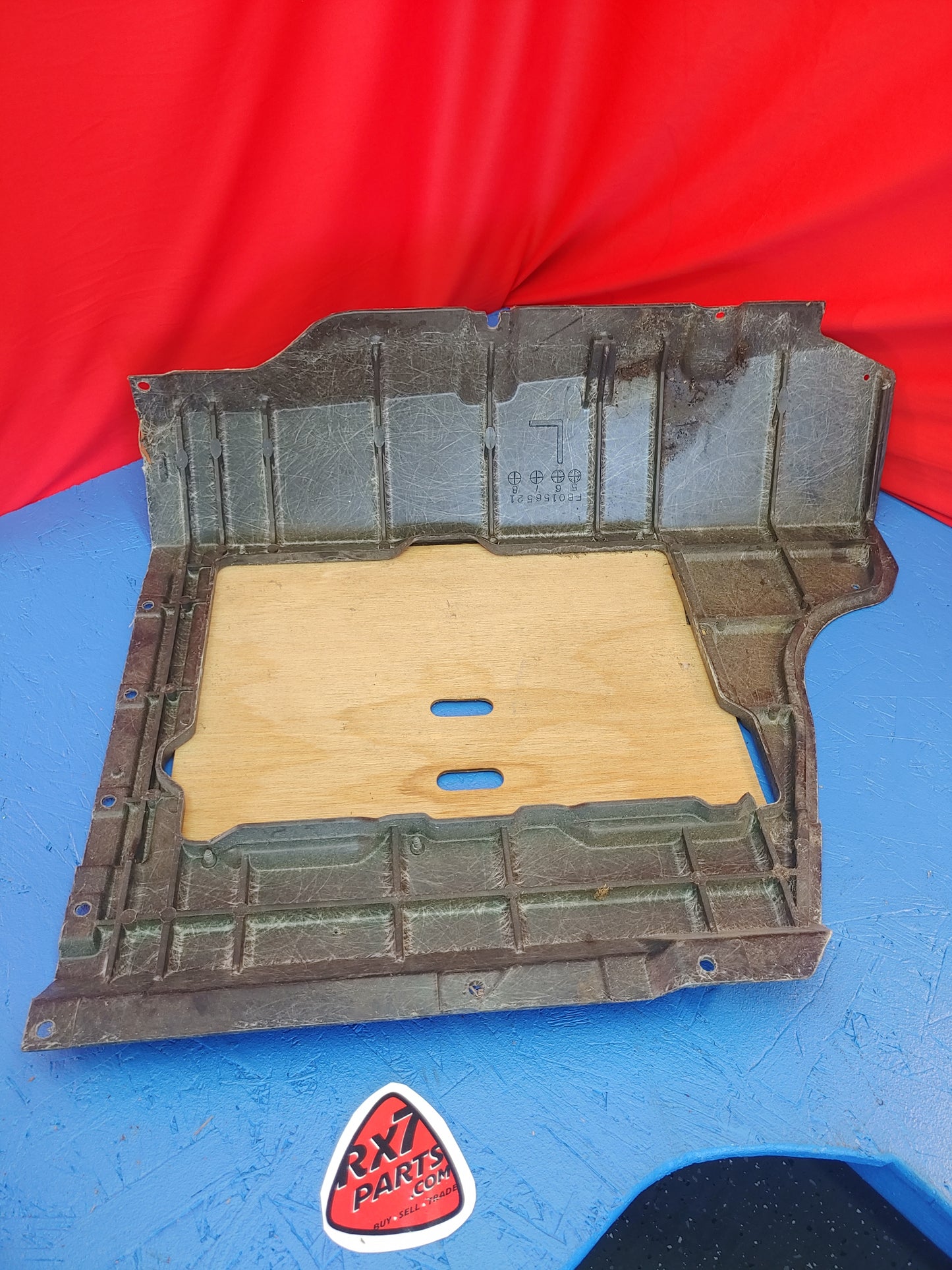 LHD S4 Floor Deck Covering Pair FB01:56:511 Mazda Rx7 FC3S FC PRB1