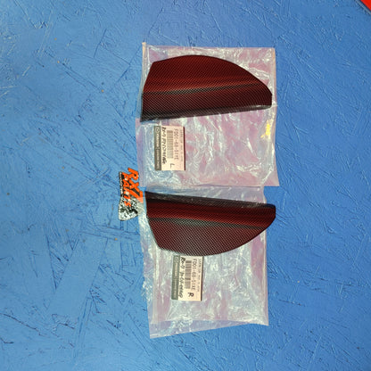 LHD, RHD OEM Mazdaspeed Carbon Fiber Styling Inner Door Handle Covers FD01:68:51YE FD01:68:51XE  Mazda Rx7 FD3S FD S4B18/9