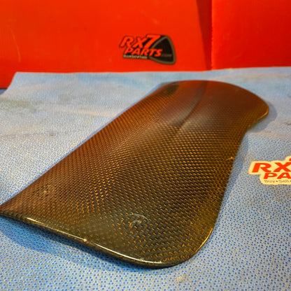 LHD, RHD Carbon Fiber Exhaust Guard Heat Shield Trim Cover Small Mazda Rx7 FD3S FD S4B17CEGB