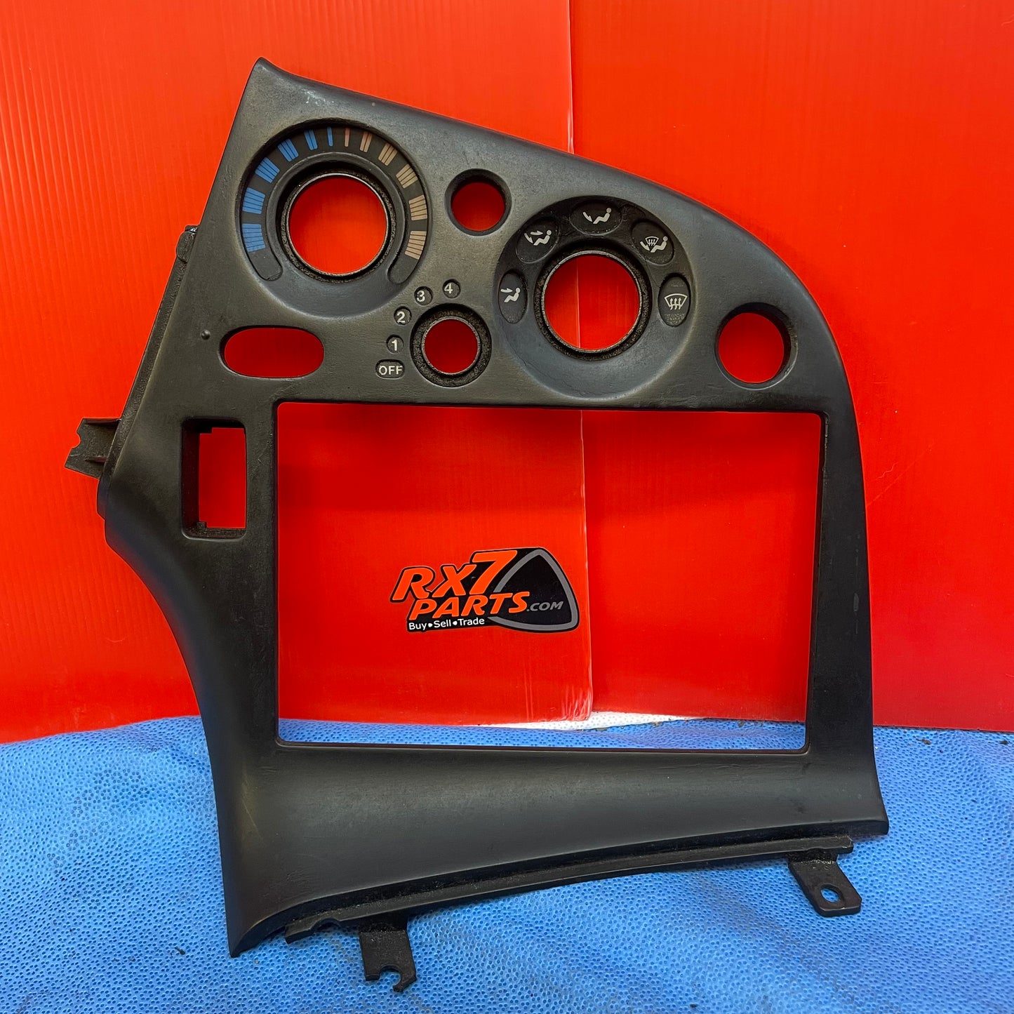 LHD OEM Genuine Air Conditioner Switch Control Center Dash Panel Mazda Rx7 FD3S FD S4B15ACC