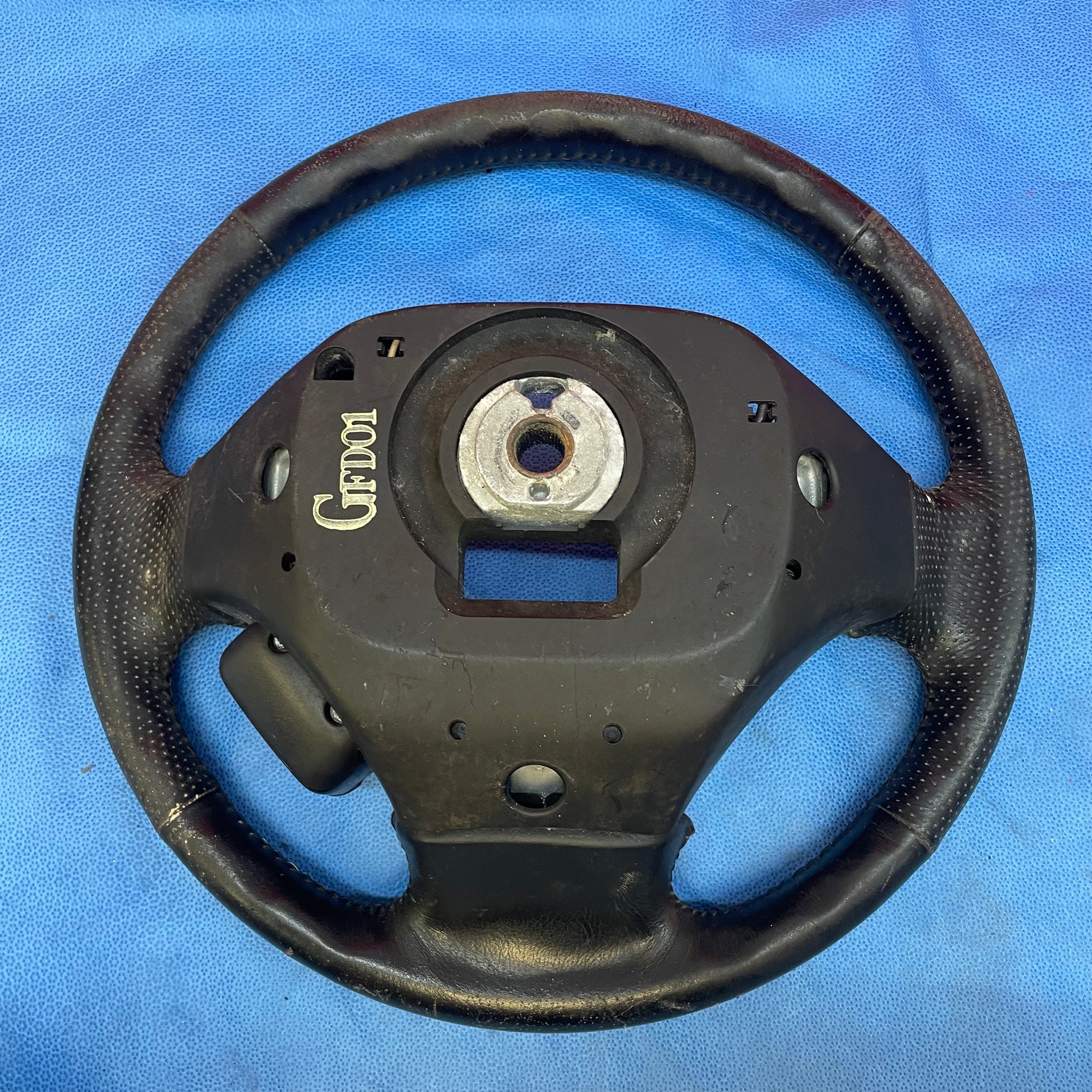 LHD OEM Steering Wheel Complete w/ Cruise Control Buttons  Mazda Rx7 FD3S FD S4B3ABSW - RX7Parts