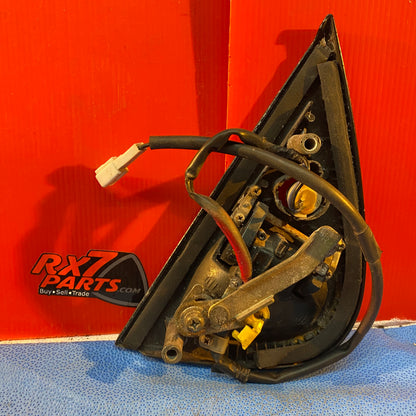 LHD Right Outer Door Handle/Latch with Key Harness (No LED on Harness) Mazda Rx7 FD3S FD S4B12RODHWH