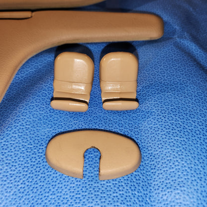 LHD Tan LHD Sun Visor Pair  Mazda Rx7 FD3S FD S4B1TSVP