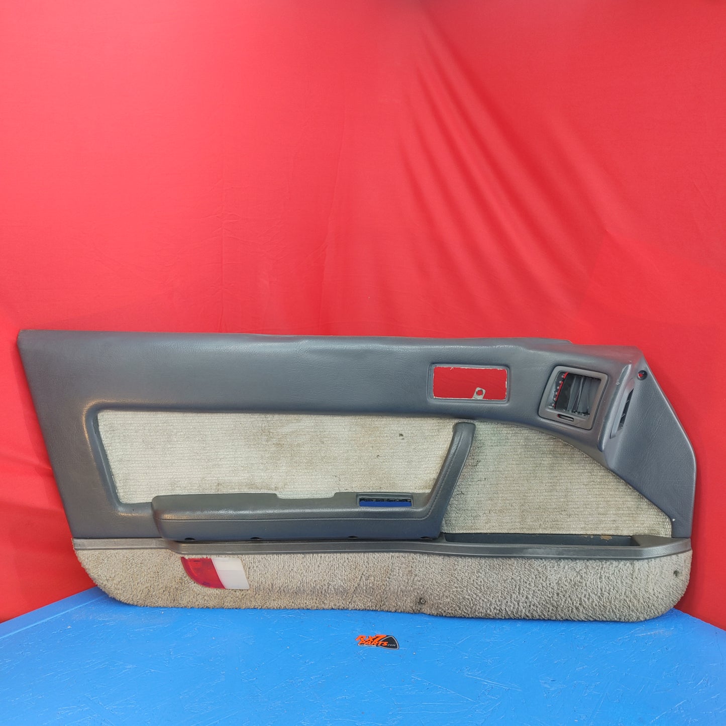 Blue Left Cloth Automatic Power Window Door Card with Pocket   Mazda Rx7 FC3S FC PDC17