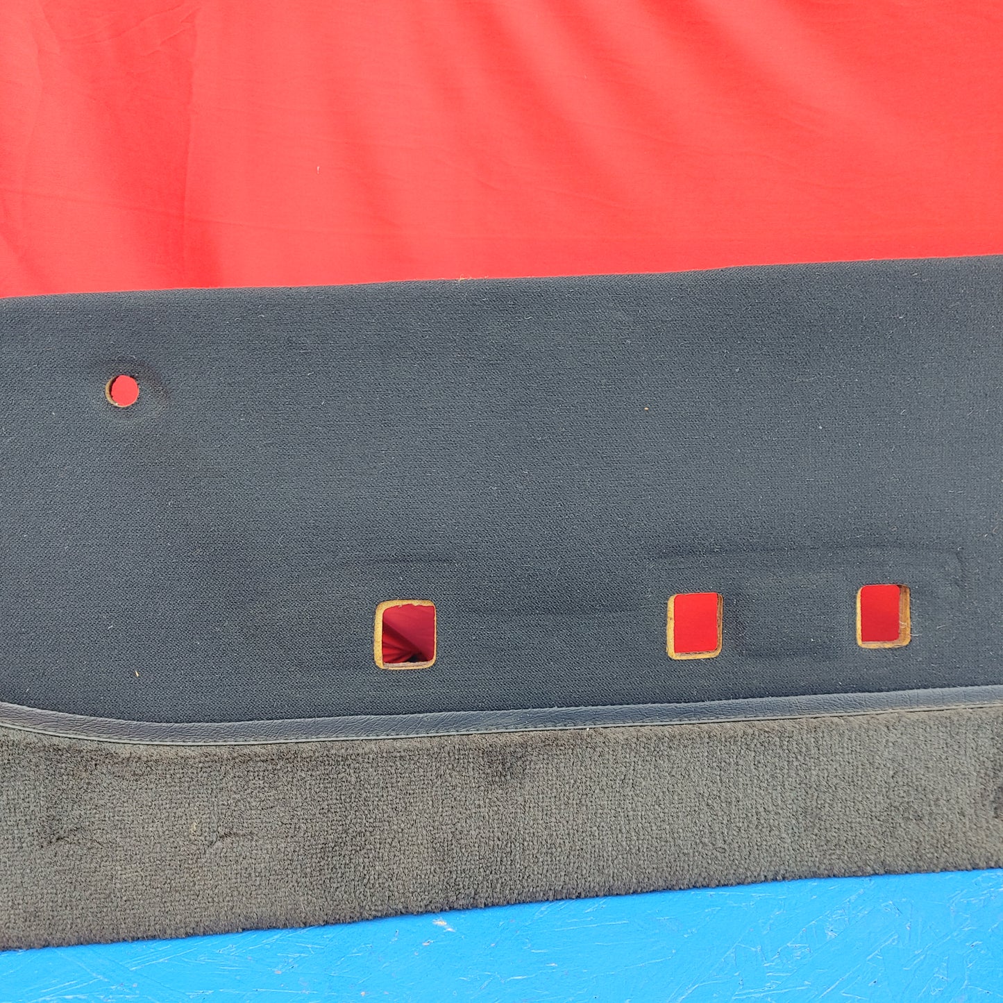 Black Grey Gray Cloth Lower Door Card with Speaker Grill  Mazda Rx7 FC3S FC S4B0FC3S2